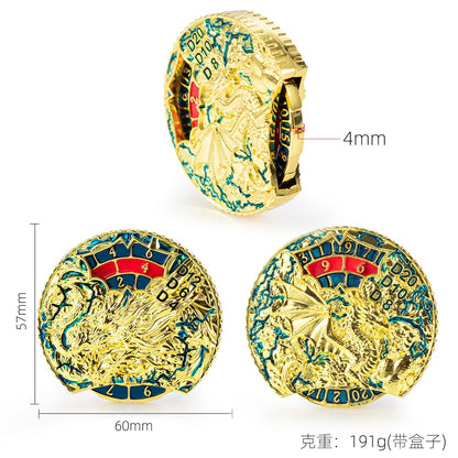 ドラゴンドミニオン 7-in-1 メタルダイススピナー